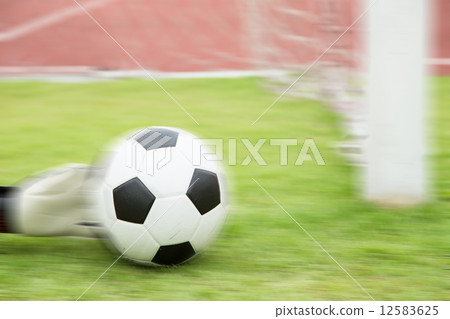Goalkeeper used hands for catches the ball Goalkeeper used hands for catches the ball 12583625