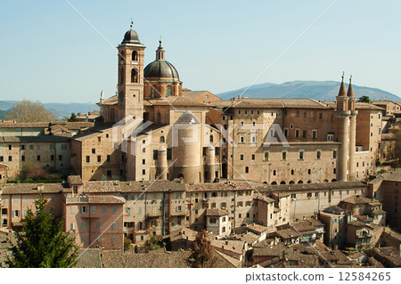 Italian city Urbino Italian city Urbino 12584265