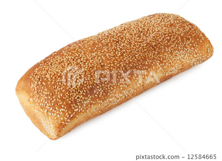 A loaf of bread with sesame seeds 12584665