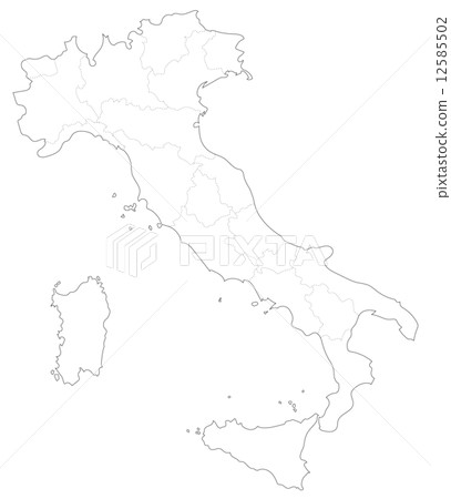 Map of Italy 12585502