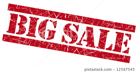 Big sale grunge red stamp Big sale grunge red stamp 12587545