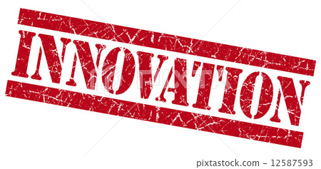Innovation grunge red stamp Innovation grunge red stamp 12587593