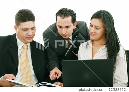 young business people group have meeting and have discusion abou young business people group have meeting and have discusion abou 12588252