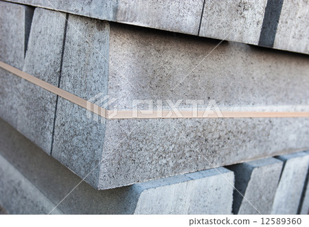 Stack of concrete blocks Stack of concrete blocks 12589360