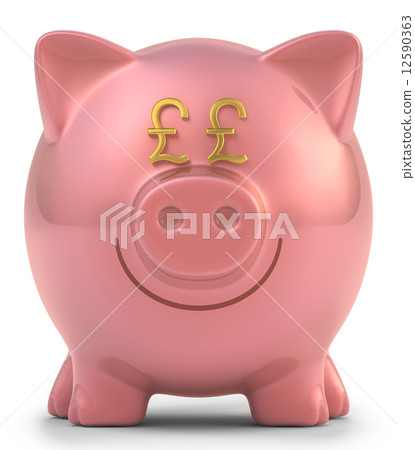 Piggy Bank Pound Sterling Piggy Bank Pound Sterling 12590363