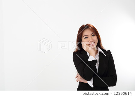 Woman cute right 12590614