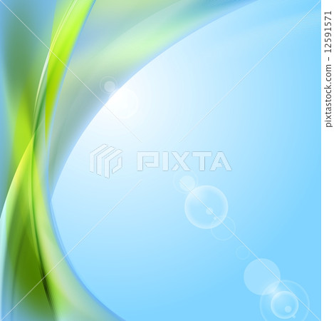 Abstract shiny waves vector background - Stock Illustration [12591571 ...