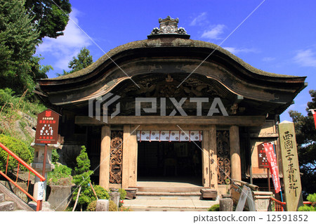 八月志賀竹島寶石寺·塔門 12591852