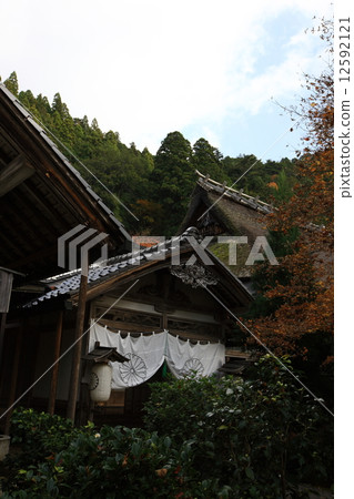 Togansuji寺廟秋葉 12592121