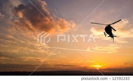 Helicopter Flyover 12592283