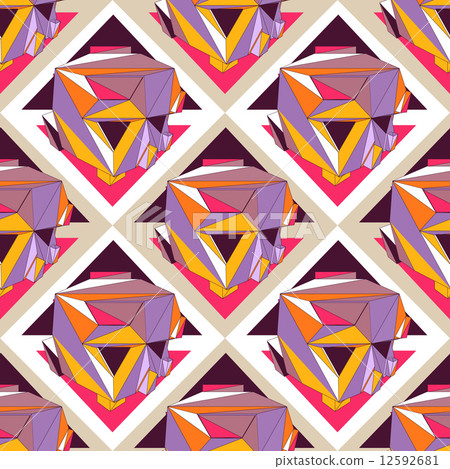 Geometric seamless background. Geometric seamless background. 12592681