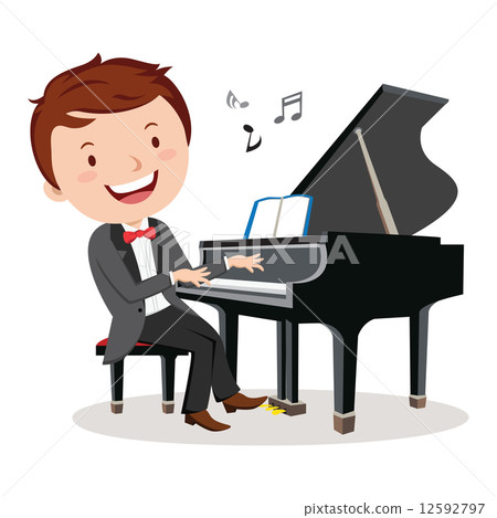 插图素材: professional pianist 查看全部