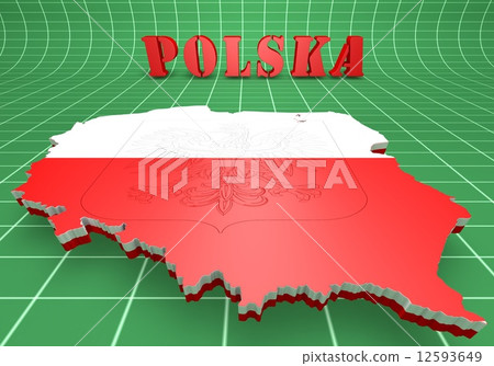 Map illustration of Poland Map illustration of Poland 12593649