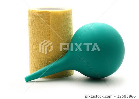 Colonic bulb and toilet paper 12593960