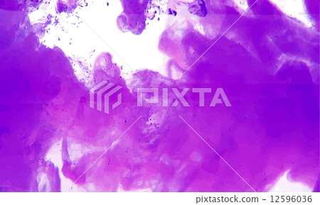 Violet cloud of ink 12596036