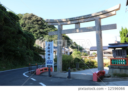 Torii of Nippon Osaki Shrine 12596066