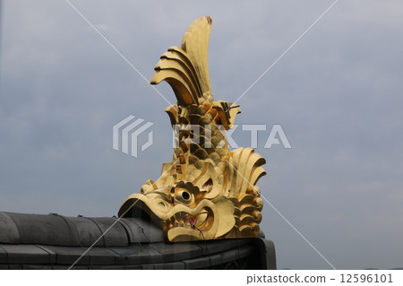 岡山城堡Honkon的城堡塔 岡山城堡Honkon的城堡塔 12596101