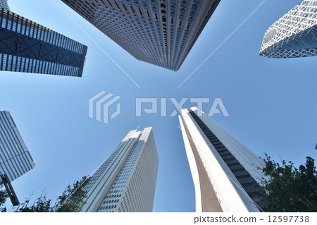 Shinjuku secondary city office building group 12597738