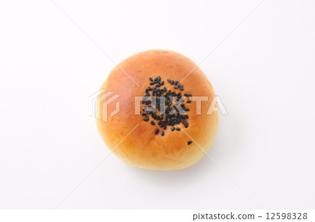 Anpan Anpan Snack Closeup White Background Anpan Anpan Snack Closeup White Background 12598328