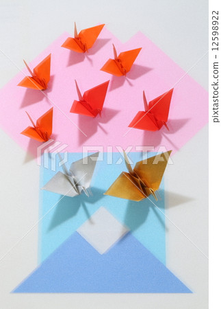 折疊紙鶴 12598922