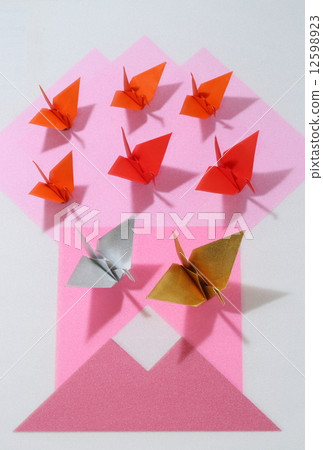 折疊紙鶴 12598923
