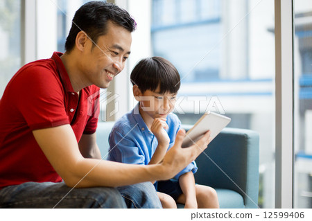 Father and son Father and son 12599406