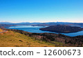 Bihoro Ski Kussharo Lake Mountains in Autumn 12600673