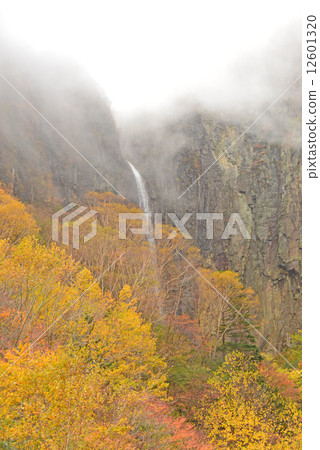 Autumn waterfall of 2014 fall 12601320