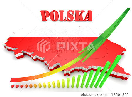 Map illustration of Poland Map illustration of Poland 12601831