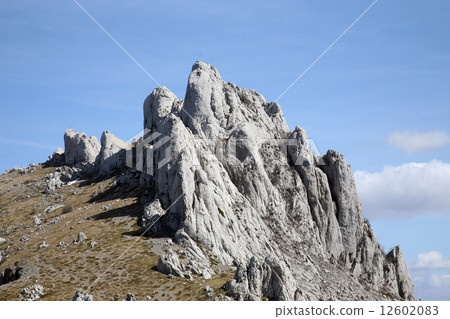Cliff on mountain Velebit, Croatia Cliff on mountain Velebit, Croatia 12602083