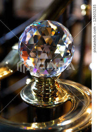 Big crystal ball, home decorative detail Big crystal ball, home decorative detail 12603285
