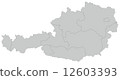 Map of Austria 12603393
