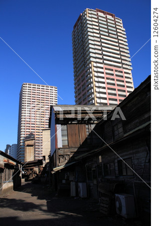Former Eisho Kogyo/foundry and redeveloped high-rise apartment building (Kawaguchi 1, Kawaguchi City, Saitama Prefecture) 12604274