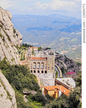 Monastery in Montserrat, Spain 12604771