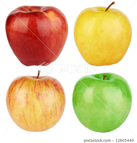 Set of color apples 12605440