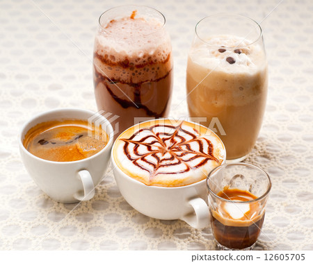 selection of different coffee type selection of different coffee type 12605705