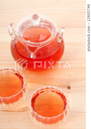 Herbal natural floral tea infusion with dry flowers 12605746