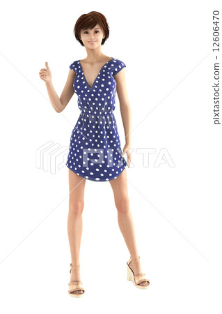 perming141101-2飲食圖像真正的3DCG插圖素材 12606470