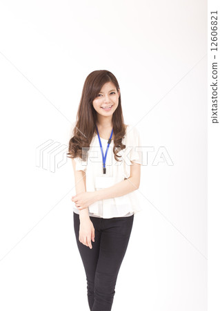 Young lady's portrait 12606821