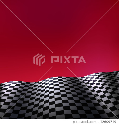 Checkered flag 12609719