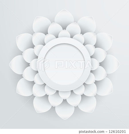 beautiful paper flower 12610201