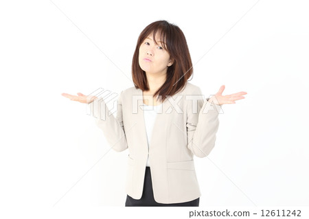 Omission ... business woman 12611242