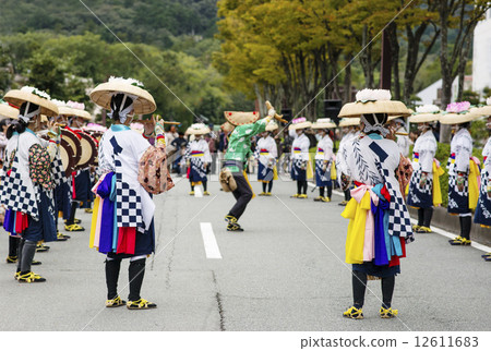 Morioka Sansa Dance Image Material 12611683