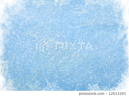 Blue wood texture with snow Blue wood texture with snow 12613265