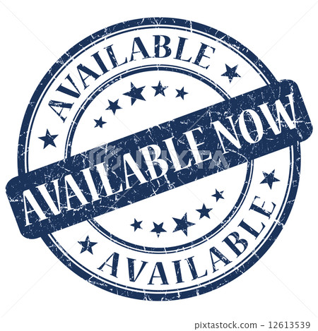 Available now blue stamp Available now blue stamp 12613539