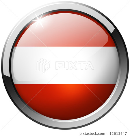 Austria Round Metal Glass Button Austria Round Metal Glass Button 12613547