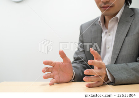 企業圖像手勢的圖像說明Rotoku可轉讓的面孔沒有面孔 12613804