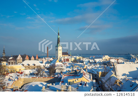 Tallinn at winter Tallinn at winter 12614518