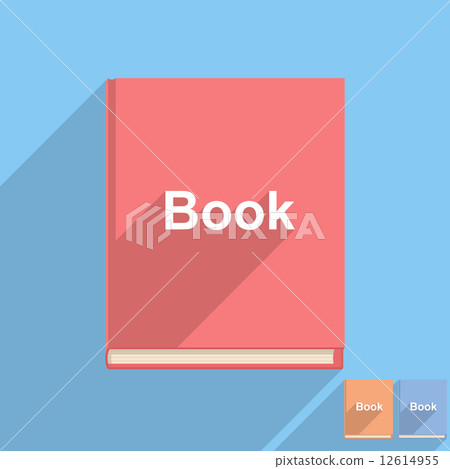 Flat Book Icon 12614955