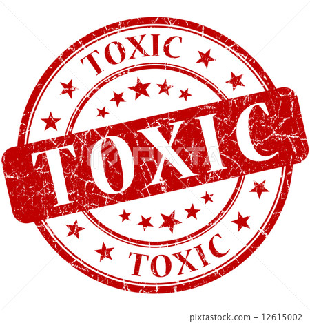 toxic grunge round red stamp toxic grunge round red stamp 12615002